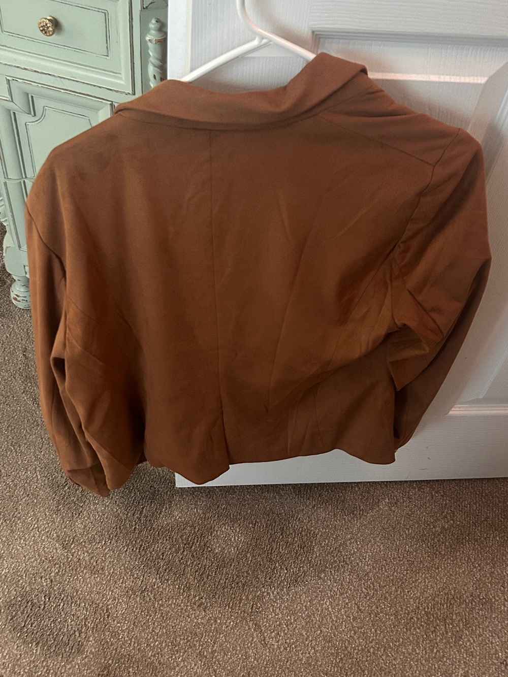 Sincerely Jules Cropped Brown Blazer